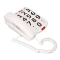 thumbnail image 4 of Teléfono fijo con botones grandes Bling Bling para personas mayores, 4 of 12