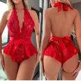 thumbnail image 3 of Babydoll caliente para mujer, lencería Sexy, disfraz, sujetador abierto, mono sin entrepierna, ropa interior erótica de encaje, camisas sexuales, 3 of 4