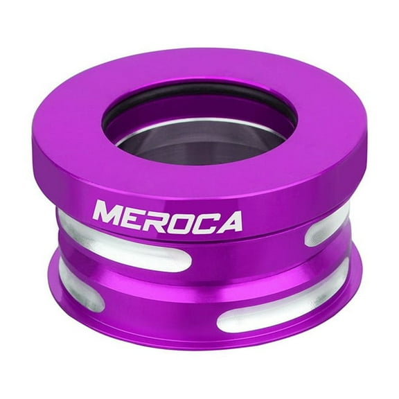 Bike Headset Double Bearings 44-44mm Cnc Aluminum Alloy for Dahon Folding Bike Purple