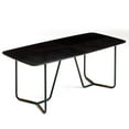 thumbnail image 3 of Sauder Boutique Veneer Top Dining Table in Black, 3 of 13