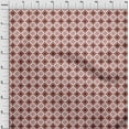 thumbnail image 4 of oneOone Cotton Poplin Maroon Fabric Asian Block Floral Sewing Craft Projects Fabric Prints By Yard 56 Inch Wide, 4 of 4