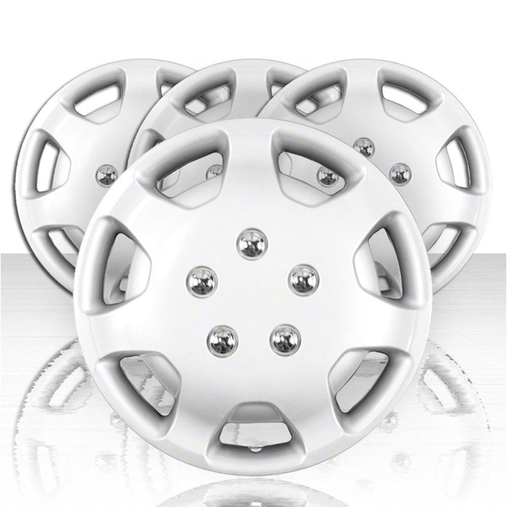 Upgrade Your Auto 14 in. Wheel Covers ABS Silver fits Toyota Camry 1991 - 1994, 4 Pack