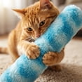thumbnail image 4 of Long Plush Catnip Pillow Toy for Indoor Cats, Silvervine Infused Molar Grinding Kick Toy, Self-Play Boredom Relief Cushion, Soft Fabric Teasing Toy, Pet Sleep Buddy., 4 of 4