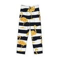 thumbnail image 4 of Fotbe Men'S Gold Flamingoclassic Pajama Pants With Elastic Waist And Drawstring Pockets，Pajama Pants Mens Lounge Pants Super Soft, 4 of 9