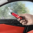 thumbnail image 2 of Car Safety Hammer, Aluminum Alloy Emergency Escape Tool, Multi-Functional Tungsten Steel Window Breaker, Compact Design for Vehicles, 2 of 5