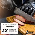 thumbnail image 3 of 1St Choice Black Nitrile Gloves Disposable Latex-Free 5 Mil Textured For Cooking Cleaning Food Prep Xx-Large Box Of 100, 3 of 4