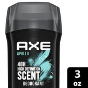 Axe Apollo Long Lasting Men's Deodorant Stick, Sage and Cedarwood, 3 oz