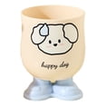 thumbnail image 2 of Openpig Thickened Toothbrush Cup With Big Feet And Puppy Suitable For Toothbrushes., 2 of 7