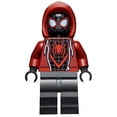 thumbnail image 2 of LEGO Superheroes Spider-Man: Miles Morales Minifigure with Skateboard, Web Blasts and Cape LEGO -, 2 of 6