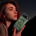 thumbnail image 7 of Allytechgroup for Google Pixel 9 / 9 Pro Case with Camera Kickstand, Support Wireless Charging Magnetic Phone Case for Women Men Military Grade Drop Protection for Google Pixel 9 / 9 Pro, Armygreen, 7 of 7