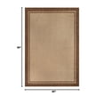 thumbnail image 2 of Outdoor Rug 5x7 Bordered Brown Modern Area Rugs For Indoor And Patios  Kitchen Hallway Mats Washable Porch Deck Outside Carpet (border Jute 5 X 7), 2 of 9