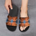 thumbnail image 6 of GZHJMY Stylish Slides for Women Men, Football Pitch Soft Flexible Slip-on Sandals Slippers, 6 of 7