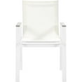 thumbnail image 4 of Pemberly Row Off White Outdoor Patio Dining Chair (Set of 2), 4 of 7