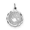 Sterling Silver Its a Girl Charm