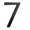 thumbnail image 1 of 16 Inch Black Alumunim floating or flat Modern House Number 7, 1 of 4