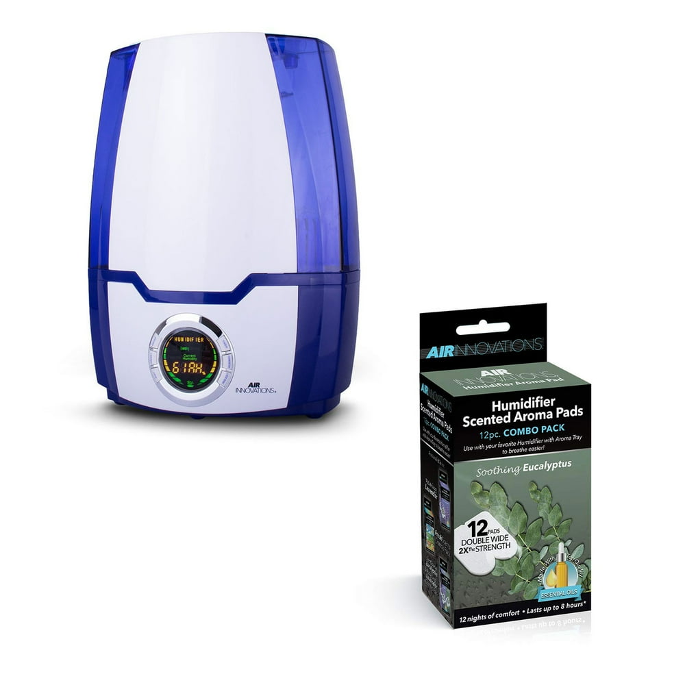 Air Innovations 1.37 Gal Cool Mist Humidifier w/ Aromatherapy Refill