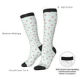 thumbnail image 4 of Fotbe Strawberry Calcetas Divertidas Estampadas para Hombre y Mujer, Calcetas de Algodón hasta la Rodilla para Caminar, Correr, Enfermería y Embarazo, 4 of 6