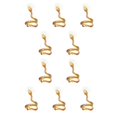 thumbnail image 1 of Qarigey Anillos de tamaño ajustable Modelado de animales Estilo de tendencia Anillo de amistad abierto Accesorios Suministro de joyería de Oro 10piezas, 1 of 6
