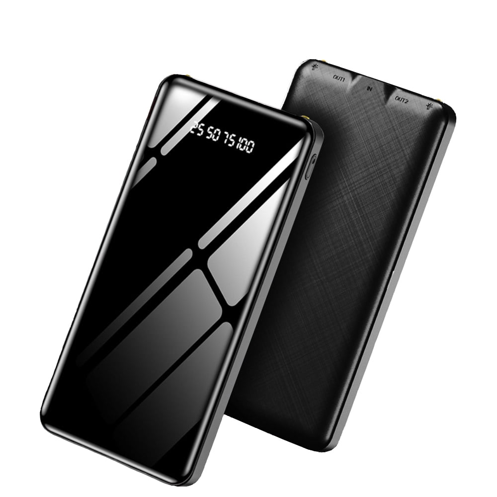 NIFFPD Portable Charger 10000mAh Power Bank Fast Charging with LED