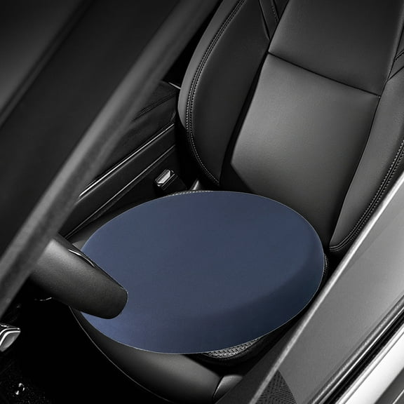 Round Memory Foam Chair Cushion, Circle Stool Pad, Detachable Seat Cushion with Removable Cover, Anti Slip Sofa Car Cushion Dining Chair Bar Cushion