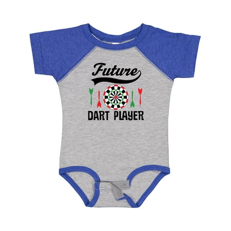 

Inktastic Future Dart Player Game Boys or Girls Baby Bodysuit