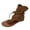 Brown, variant on Tassel Sandals for Womens Girls Thong Flat Sandals Gladiator Fringe Zip T-Strap Sandals Retro Bohemian Beach Roman Boots