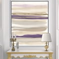thumbnail image 3 of Forme de Pourpre Glamour I - Toile Encadrée Shabby Chic, 3 of 3