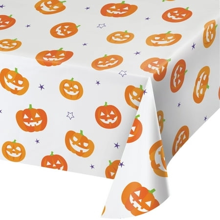 

Halloween Pumkin Paper Tablecover Pumpkins 54 x 102 Pack of 3