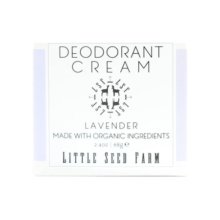 Little Seed Farm Deodorant Cream  Lavender  2.4 Oz