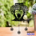 thumbnail image 4 of Handmadetneonsign 30th Wedding Anniversary Wind Chimes, Custom Couple Name Metal Sign 140182, 4 of 4