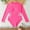Hot Pink, variant on Hot Pink Girls Long Sleeve One Piece Swimsuit Rash Guard UPF 50 Sun Protection, Quick-Dry Athletic Swimwear with Zip Front for Beach Pool Surf,Size 6 T