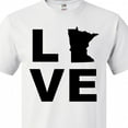 thumbnail image 4 of Inktastic Love Minnesota T-Shirt, 4 of 5