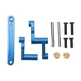 thumbnail image 2 of RC Steering Assembly, Delicate Appearance RC Steering Components Aluminium Alloy  For 16207 Red,Dark Blue, 2 of 8