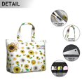 thumbnail image 3 of Sunflower Women's Large Weekend Travel Bag Moving Canvas Handbag Thick Double Layer Beach Weekend Travel Unisex Hospital Maternity Delivery with Toiletry Waterproof, 3 of 5