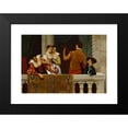 thumbnail image 2 of Eugen von Blaas 24x17 Black Modern Framed Museum Art Print Titled - Festival Day, Venice (1879), 2 of 5