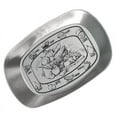 thumbnail image 2 of Plato de aperitivos de metal retro Jadeshay forma de barco, 2 of 8