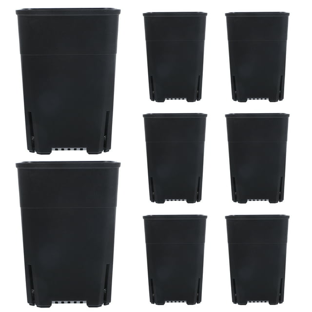 GOOHOCHY 8pcs suculentos plantas plantando macetas de jardinería macetas de jardinería