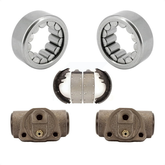 Transit Auto Ensemble de Cylindres de Roue Arrière et de Roulements de Sabots de Tambour pour Voiture 1996-2000 Chevrolet Express 2500 GMC Savana avec Moteur DIESEL de Taille 13 Pouces x 3-1/2 Pouces K7D-101610