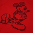 thumbnail image 3 of Disney - Jersey de Mickey Mouse Boceto para Mujer (Rojo), 3 of 4
