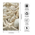 thumbnail image 4 of Kll Starfish And Sea Shells Ultra Absorbent & Soft Hand Towels For Bath, Hand, Face, Gym And Spa-27.5x16in, 4 of 9