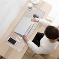 thumbnail image 3 of Positive Vibes Only: Large Pink Desk Mat &31.5x11.8 inches Mousepad, Ergonomic Desk Pad Perfect for Home Office & Computer Use, 3 of 7