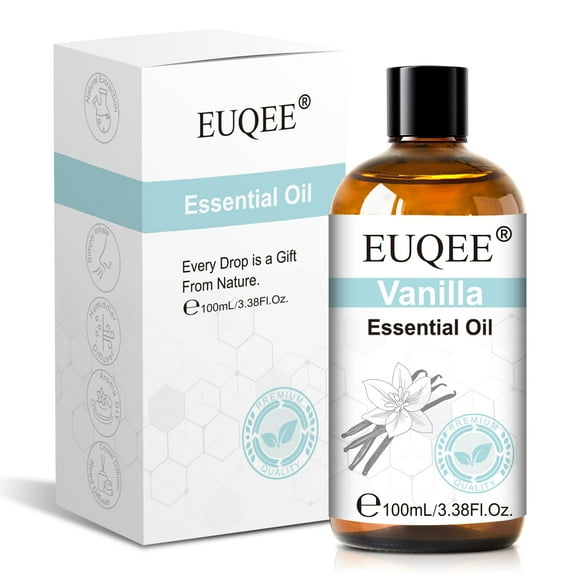 3.38 Fl Oz Vanilla Essential Oil for diffusers, humidifiers, Home fragrances, DIY Skincare, soap Making, DIY Candle Making, Relaxation, Yoga, and Meditation