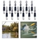 thumbnail image 5 of 12 eslabones giratorios de pesca duraderos con rodamientos de bolas. 11 cm, 5 of 8