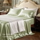 thumbnail image 5 of Juego de Sábanas Bedsure Satin King Size 4 Piezas Verde Salvia, 5 of 9