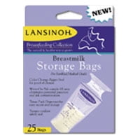  Lansinoh Breastmilk Storage Bags, 200 Count Value