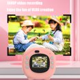 thumbnail image 5 of Children's Instant Digital Camera High-definition Student instants Printable Photographed And Recorded Printable Photos Easy To Carry Pink, 5 of 6
