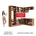 thumbnail image 5 of Cocina Integral Completa Modular Madesa Glamy 419cm MN 02, 5 of 5
