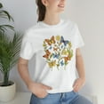 thumbnail image 4 of Women Butterflies Graphic Print Short Sleeve Shirt, 4 of 4
