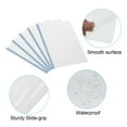 thumbnail image 4 of Uxcell Clear Report Covers with Sliding Bars, 10 Pcs 8mm Slide-Grip Resume Covers 50 Sheets Capacity, Blue, 4 of 6