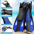 thumbnail image 4 of Mask Fin Snorkel Set, Snorkeling Gear for Adults with Panoramic View Mask, Dry Top Snorkel, Adjustable Swim Fins and Travel Bag, Man Woman Snorkel Gear for Swimming Snorkeling Diving, 4 of 12